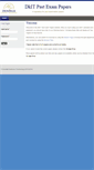Mobile Screenshot of exampapers.dkit.ie